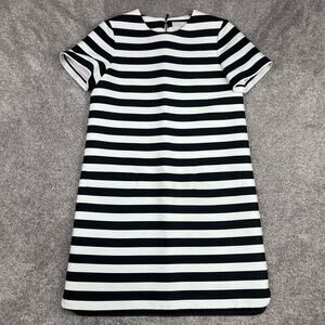 Beautiful Kate Spade New York Silk Blend Stripe Shift Dress size 4